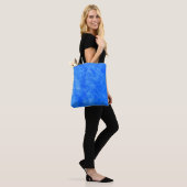Blue Frenzy Tote Bag Tasche (Am Model)