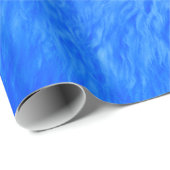 Blue Frenzy Wrapping Paper Geschenkpapier (Rolleneckpunkt)