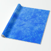 Blue Frenzy Wrapping Paper Geschenkpapier (Ungerollt)