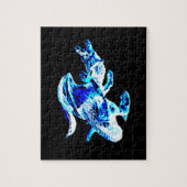 Blue Frost Dragon Jigsaw Puzzle (Vertikal)