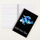 Blue Frost Dragon Notizblock (Innen)