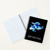 Blue Frost Dragon Notizblock (Innenseite)