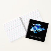 Blue Frost Dragon Notizblock (Innenseite)