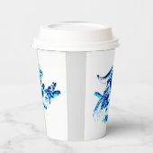 Blue Frost Dragon Pappbecher (Links)