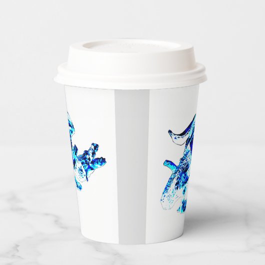 Blue Frost Dragon Pappbecher (Links)