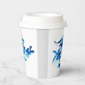 Blue Frost Dragon Pappbecher (Rechts)