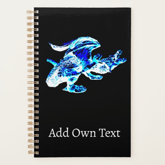 Blue Frost Dragon Planer (Vorderseite)