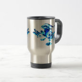 Blue Frost Dragon Tasse (VorderseiteRechts)
