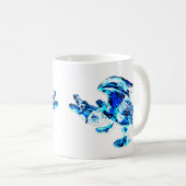 Blue Frost Dragon Tasse (VorderseiteRechts)