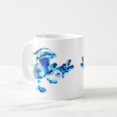 Blue Frost Dragon Tasse (Vorderseite Links)