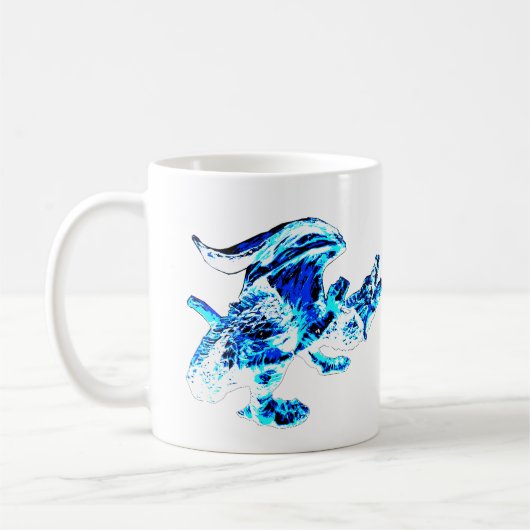 Blue Frost Dragon Tasse (Links)