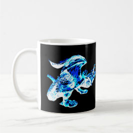 Blue Frost Dragon Tasse