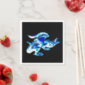 Blue Frost Dragon x 50 Serviette (Beispiel)