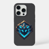 Blue Frost Rune Emblem iPhone Hülle (Rückseite)