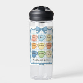 Blue Fruit of the Spirit Pot Holders Trinkflasche