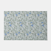 Blue Fruit, William Morris Fußmatte (Vorderseite)