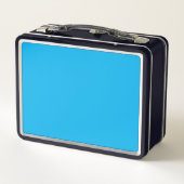 Blue Fügen Sie Ihrem Kind den Namen Lunchbox hinzu (Rückseite)