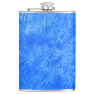 Blue Fur Frenzy Flask Flachmann