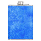 Blue Fur Frenzy Flask Flachmann (Rückseite)