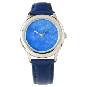Blue Fur Frenzy Watch Armbanduhr