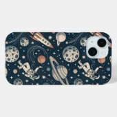 Blue Galaxy Adventure Case-Mate iPhone Hülle (Rückseite (Horizontal))