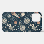 Blue Galaxy Adventure Case-Mate iPhone Hülle (Rückseite (Horizontal))
