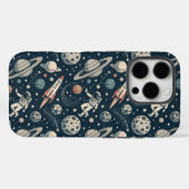 Blue Galaxy Adventure Case-Mate iPhone Hülle (Rückseite (Horizontal))