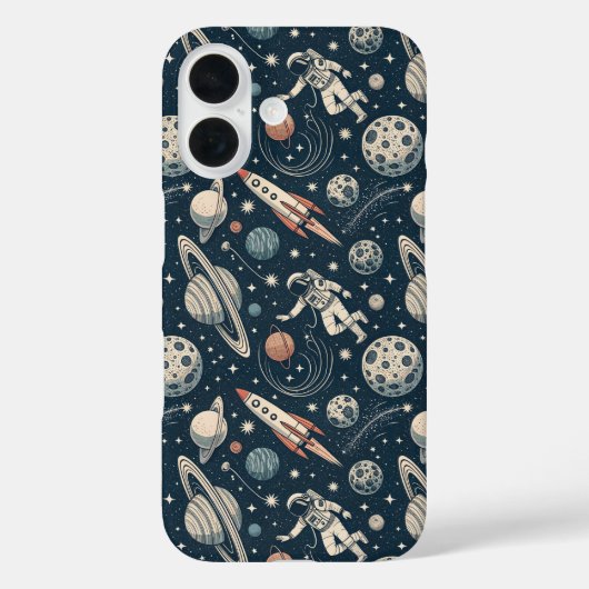 Blue Galaxy Adventure Case-Mate iPhone Hülle (Rückseite)