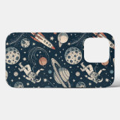 Blue Galaxy Adventure Case-Mate iPhone Hülle (Rückseite (Horizontal))