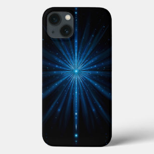 Blue Galaxy Continuum Cosmic Star Birth Blue Black Case-Mate iPhone Hülle