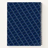 Blue Galaxy Notebook Notizblock (Rückseite)