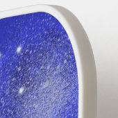 Blue Galaxy Sky Personalisiert Pickleball Paddle (Linke Seite)