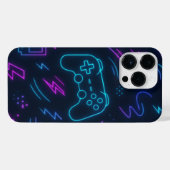 Blue Game Controller Phone Case Stylish iPhone Hülle (Rückseite (Horizontal))