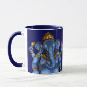 Blue Ganesha Tasse (Links)