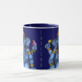Blue Ganesha Tasse (Zentrum)
