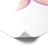 Blue Garden Bird of Western Bluebird Poster (Ecke)