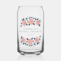 Blue Garden Blume Custom Brautparty Bevorzugung