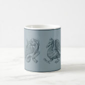 Blue Gargoyles Coffee Tasse (Mittel)