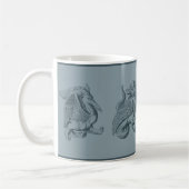 Blue Gargoyles Coffee Tasse (Links)