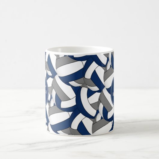 Blue Gary Volleyball Team Coach Dankeschön Geschen Kaffeetasse (Mittel)