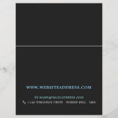 Blue Gas Ring, Gas Engineer & Lieferantenwerbung Flyer (Hinten)