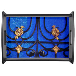 Blue Gate Acrylic Tray Serviertablett