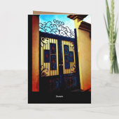 Blue Gate Karte (Rückseite)