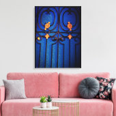 Blue Gate Leinwanddruck (Insitu (Wohnzimmer))