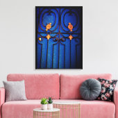 Blue Gate Leinwanddruck (Insitu (Wohnzimmer))