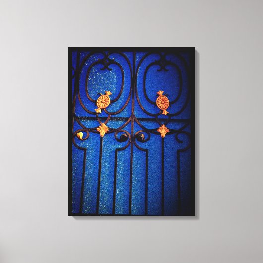 Blue Gate Leinwanddruck (Vorderseite)