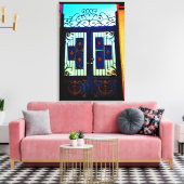 Blue Gate Leinwanddruck (Insitu (Wohnzimmer))