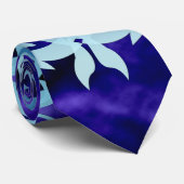 Blue Gate Neck Tie Krawatte (Gerollt)