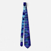 Blue Gate Neck Tie Krawatte (Rückseite)