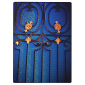Blue Gate Notebook Klemmbrett (Rückseite)